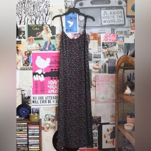 Vintage Long Summer Floral Dress.